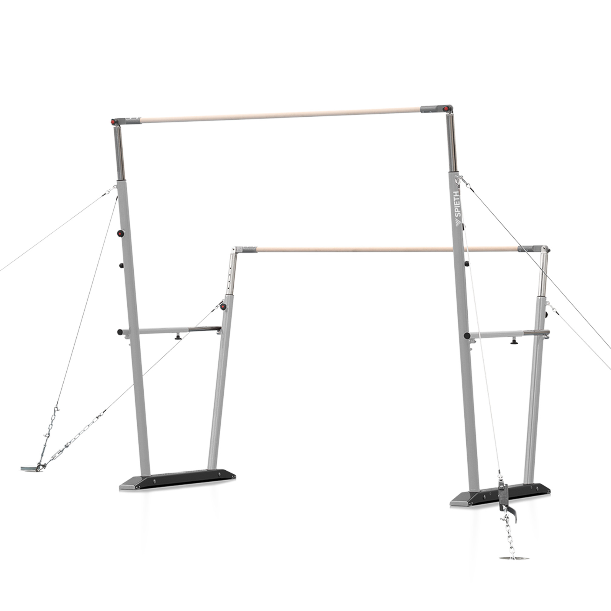 Training Uneven Bars 'Club' with tensioning and 'Fiberflex Pro' rails