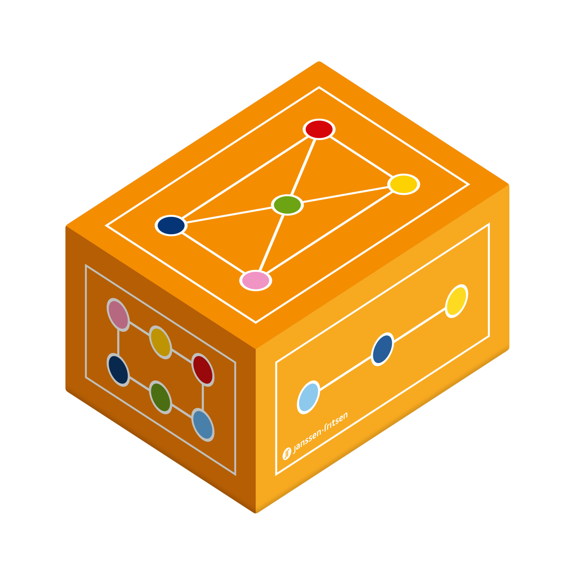 ASM Exercise Block Orange 120x90x60cm