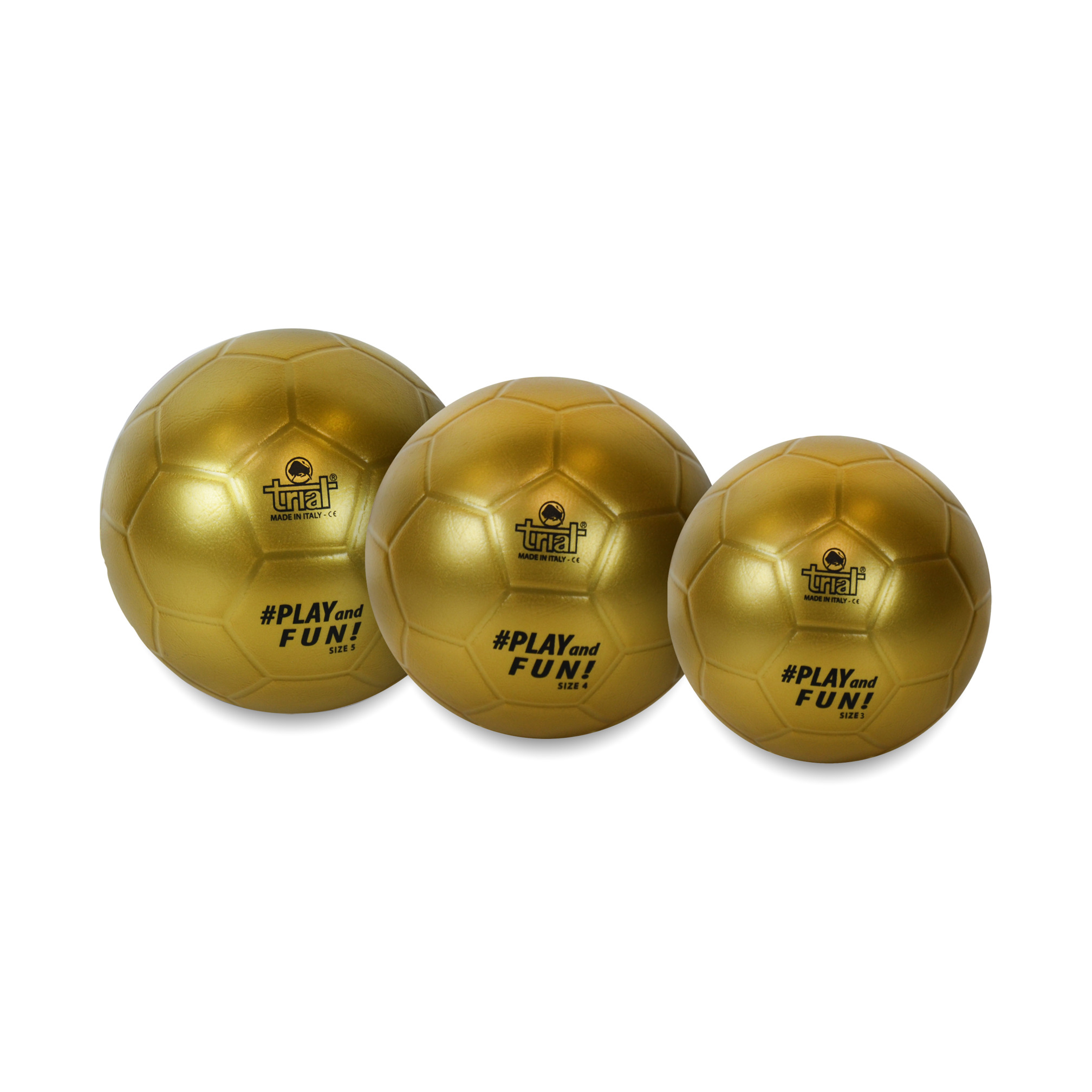 Trial Gold Line football, size 5