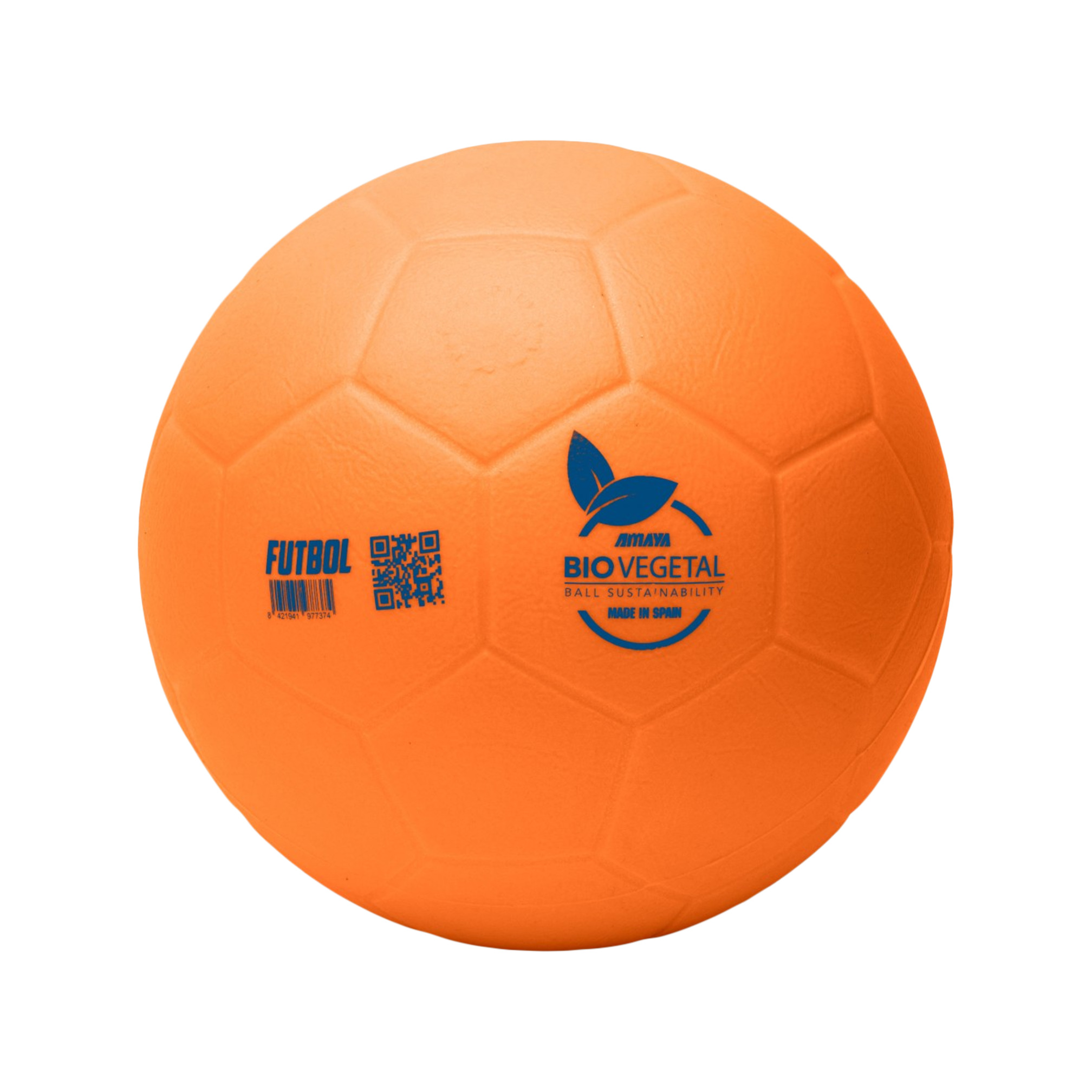 Circular football orange ø 215 mm