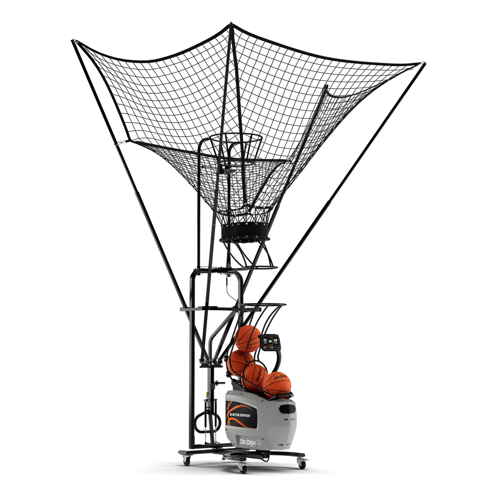 Dr.Dish Rebel+ basketball training machine