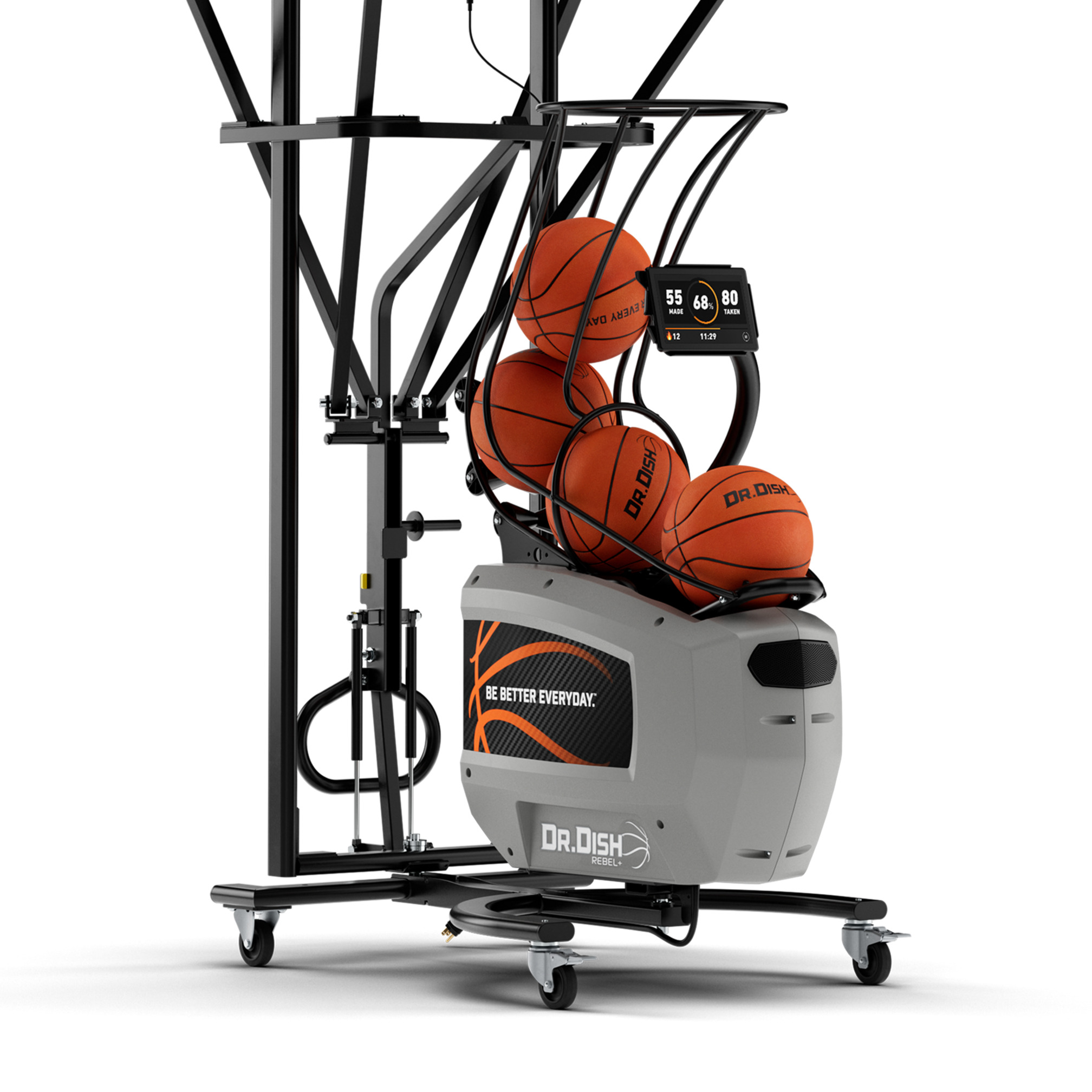 Dr.Dish Rebel+ basketball training machine