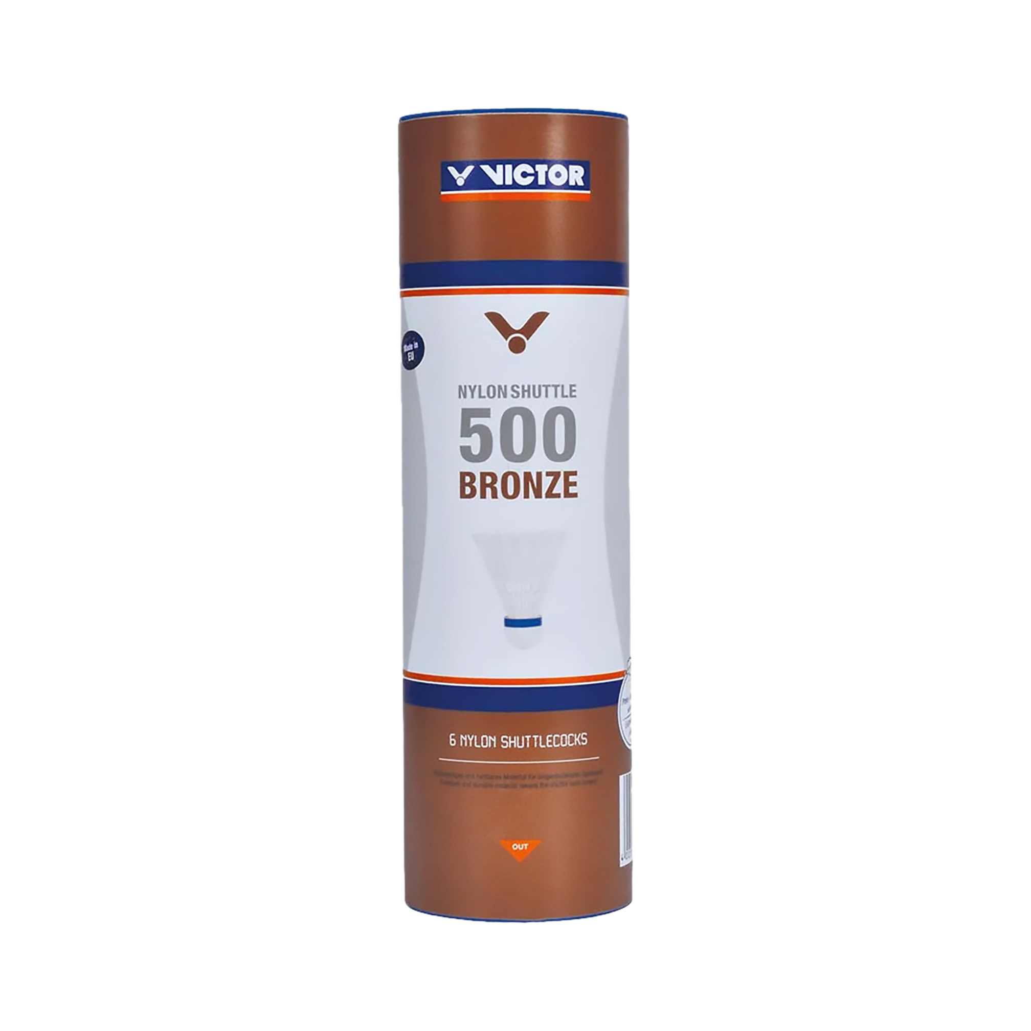 Victor 500 Bronze, Badminton Shuttles, white