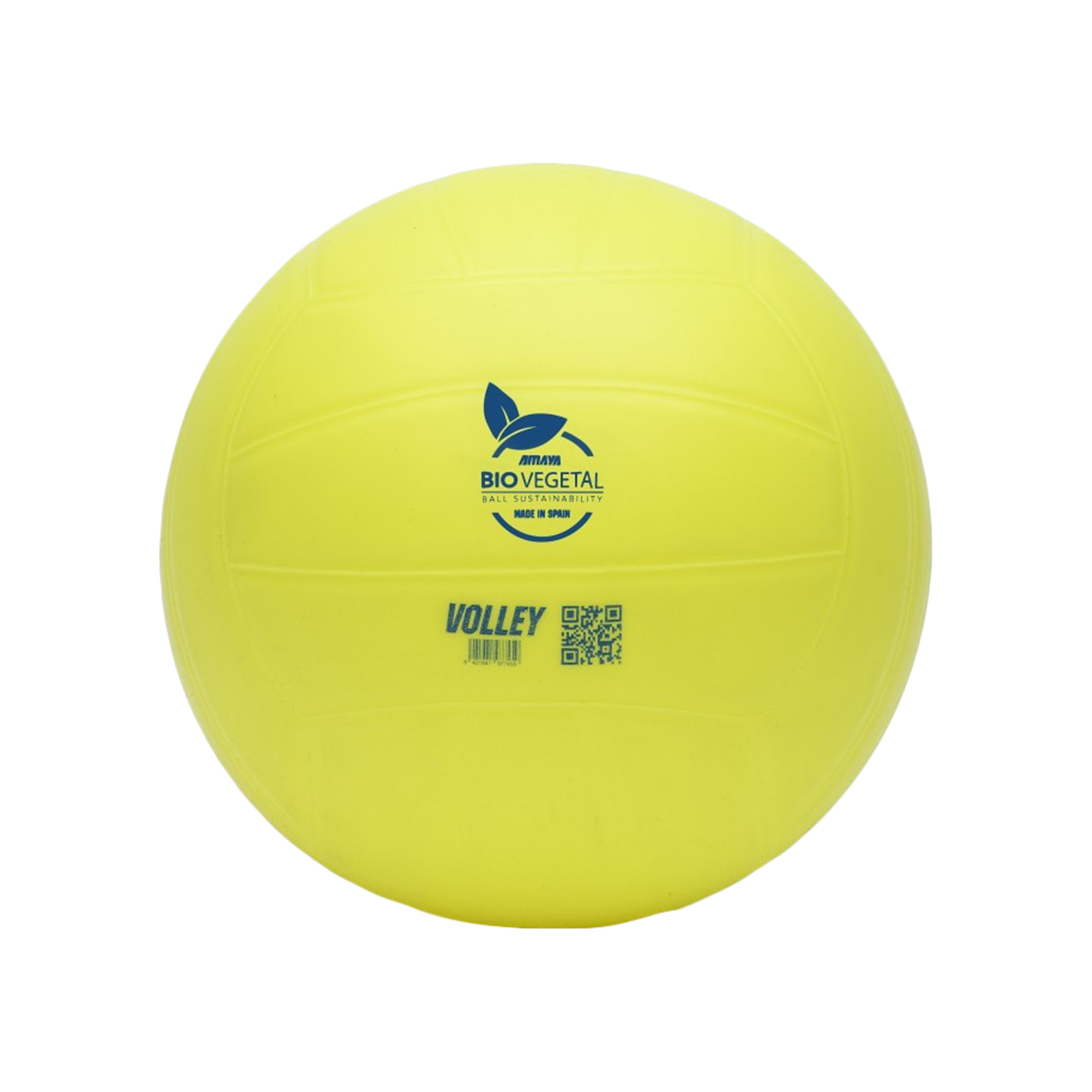 Circular volleyball yellow ø 210 mm